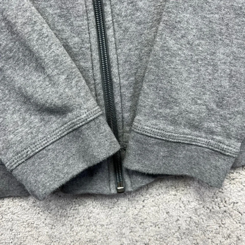 Nike Sportswear Hoodie Youth GS Large Gray Zip Up Club Fleece BV3699-091